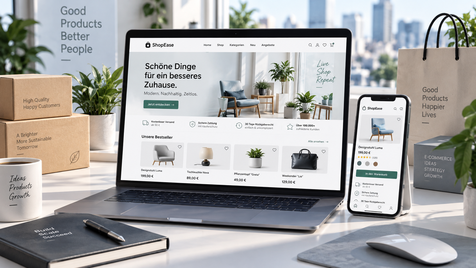 Webshop erstellen: Was einen erfolgreichen Online-Shop ausmacht